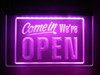 open, led, neon, sign, light