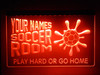 soccer, kids, youth, sign, led, neon, name, light