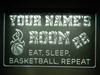 basketball, kids, youth, sign, led, neon, name, light