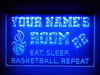 basketball, kids, youth, sign, led, neon, name, light