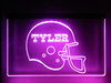 football, helmet, kids, youth, sign, led, neon, name, light