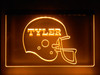 football, helmet, kids, youth, sign, led, neon, name, light