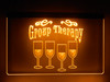 wine, led, neon, sign, group therapy, light