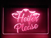 heifer, heifer please, led, neon, sign, acrylic, light