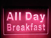 breakfast, all day breakfast, led, neon, sign, acrylic, light