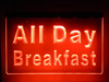 breakfast, all day breakfast, led, neon, sign, acrylic, light