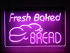 fresh baked, bread, led, neon, sign, acrylic, light