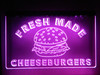 cheeseburgers, burger, burger, cheeseburger, led, neon, sign, acrylic, light