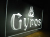 Gyros,  led, neon, sign, acrylic, light