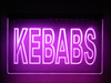 Kebabs, led, neon, sign, acrylic