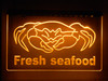 seafood, crab, led, neon, sign, acrylic, light