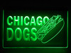 Chicago, dogs, hotdogs, led, neon, sign, acrylic, light
