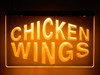 chicken, wings, chicken wings, food, led, neon, sign, acrylic, light