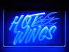 hot wings, chicken, wings, chicken wings, food, led, neon, sign, acrylic, light