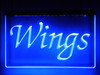 wings, chicken wings, hot wings, food, led, neon, sign, acrylic, light