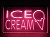 ice cream, led, neon, sign, acrylic, light