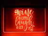 wine, led, neon, sign, acrylic, light