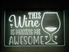 wine, led, neon, sign, acrylic, lighted, light