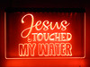 wine, led, neon, sign, acrylic, lighted, light, Jesus Touched My Water