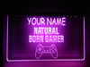 LED, Neon, Sign, light, lighted sign, gaming, video game, ps5, ps4, game room, gamer, Natural Born Gamer