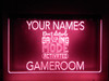 LED, Neon, Sign, light, lighted sign, gaming, video game, ps5, ps4, game room, gamer, don't disturb, gaming mode activated