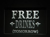 light, lighted sign, led, neon, sign, free drinks, free, drinks