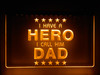 light, lighted sign, led, neon, sign, dad, father