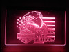 led, lighted, sign, night light, neon, Harley Davidson, Harley, Symbols of Freedom