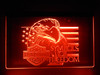 led, lighted, sign, night light, neon, Harley Davidson, Harley, Symbols of Freedom