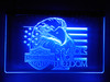 led, lighted, sign, night light, neon, Harley Davidson, Harley, Symbols of Freedom