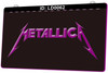 LED, Neon, Sign, light, lighted sign, Metallica