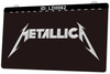 LED, Neon, Sign, light, lighted sign, Metallica