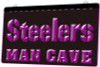 LED, Neon, Sign, light, lighted sign, custom, Pittsburgh Steelers