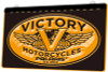 LED, Neon, Sign, light, lighted sign, custom, victory, motorcycles