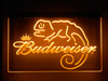 LED, Neon, Sign, light, lighted sign, custom, bud, Budweiser, lizard