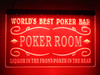 LED, Neon, Sign, light, lighted sign, custom, bar, poker