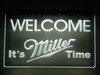 LED, Neon, Sign, light, lighted sign, custom, miller, miller time