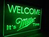 LED, Neon, Sign, light, lighted sign, custom, miller, miller time