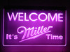 LED, Neon, Sign, light, lighted sign, custom, miller, miller time