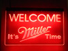 LED, Neon, Sign, light, lighted sign, custom, miller, miller time