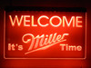 LED, Neon, Sign, light, lighted sign, custom, miller, miller time