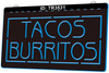 LED, Neon, Sign, light, lighted sign, custom, mexican food, taco, tacos, burrito