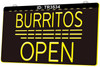 LED, Neon, Sign, light, lighted sign, custom, mexican food, taco, tacos, burrito