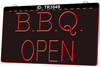 LED, Neon, Sign, light, lighted sign, custom, BBQ, open