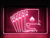 LED, Neon, Sign, light, lighted sign, custom, poker, cards, playing cards, flush, spades