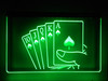 LED, Neon, Sign, light, lighted sign, custom, poker, cards, playing cards, flush, spades