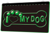 LED, Neon, Sign, light, lighted sign, custom, love my dog, dog, pet