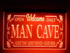 LED, Neon, Sign, light, lighted sign, custom, 
Welcome, Man Cave