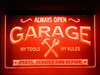 LED, Neon, Sign, light, lighted sign, custom, 
Garage, mechanic, tools