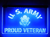 LED, Neon, Sign, light, lighted sign, custom, 
Proud, Army, Veteran
